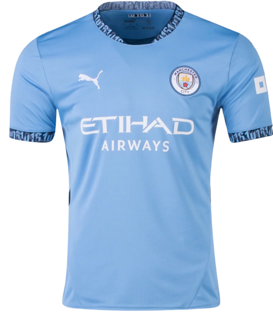 Manchester City Home Jersey 24/25 - Mens