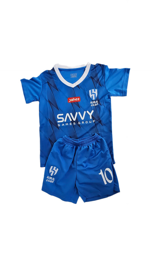 Al-Hilal uniform kids 10 Neymar Jr.