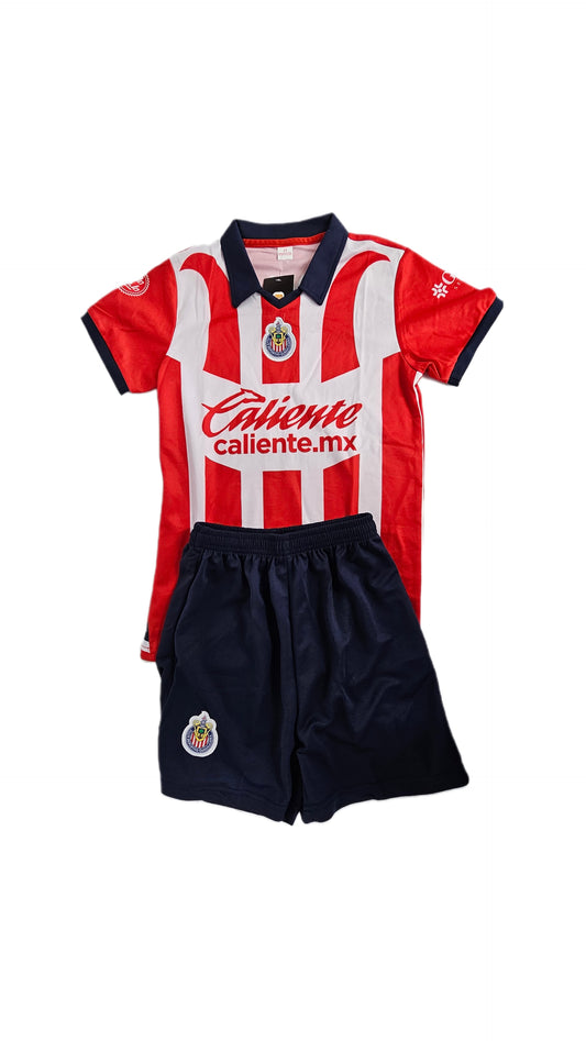 Chivas Home Kids Uniforms