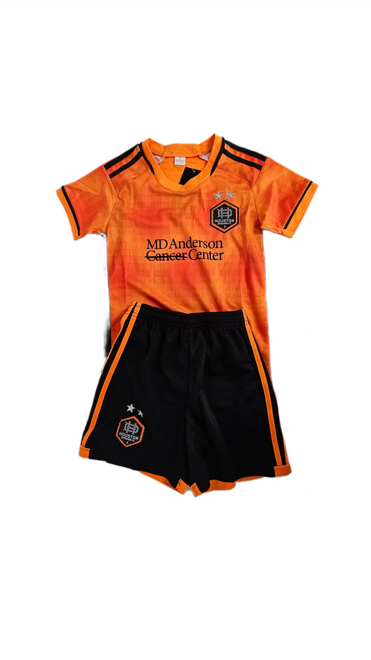 Houston Dynamo Home Kids Uniforms