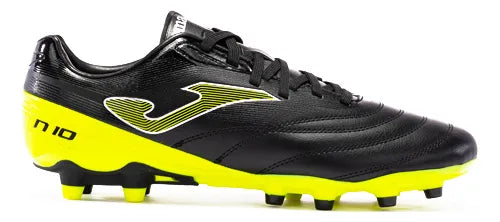 Joma N10 2331 Black/Lemon  Firm Ground