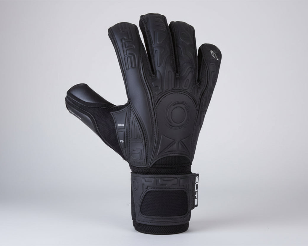 Elite Sport Black Solo Goalkeeper Gloves