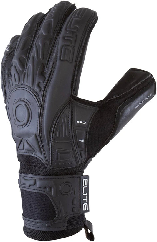 Elite Sport Black Solo Goalkeeper Gloves