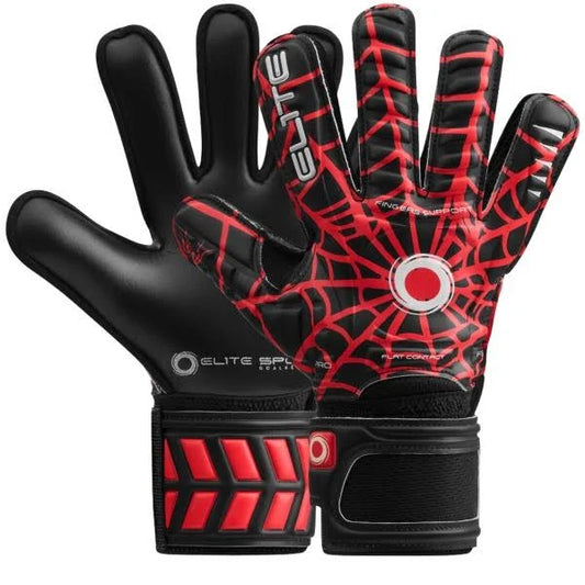 ELITE  Spider Goalkeeper Gloves RED