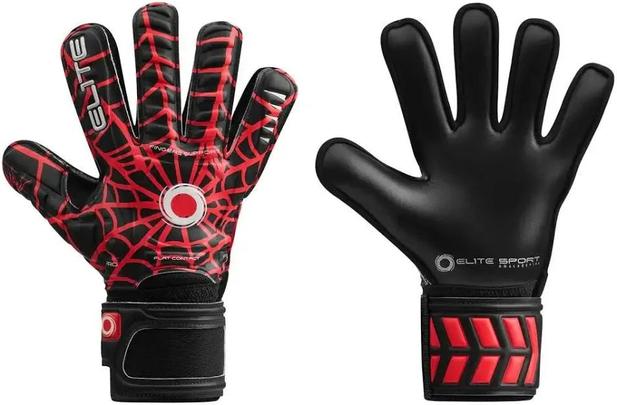 ELITE  Spider Goalkeeper Gloves RED