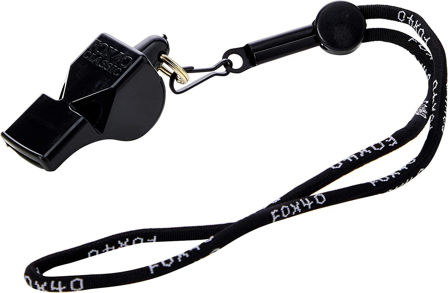 Fox 40 Classic Official Referee Whistle with Breakaway Lanyard