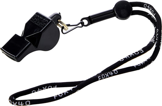 Fox 40 Classic Official Referee Whistle with Breakaway Lanyard