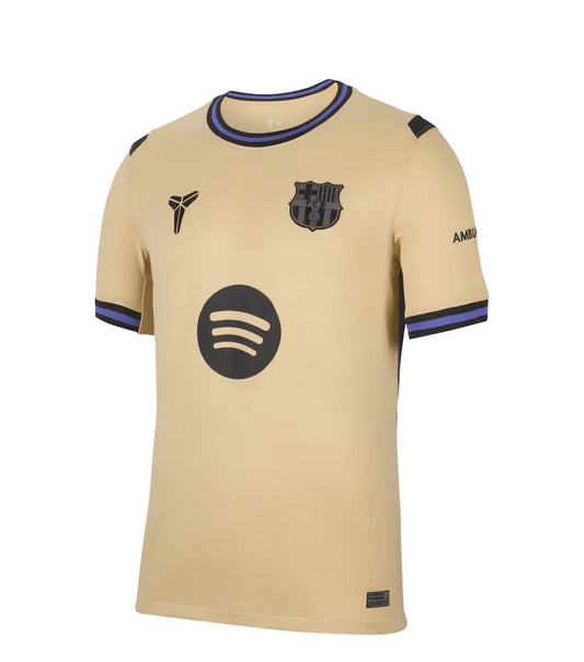 Barcelona 2025/26 Away Jersey - Gold