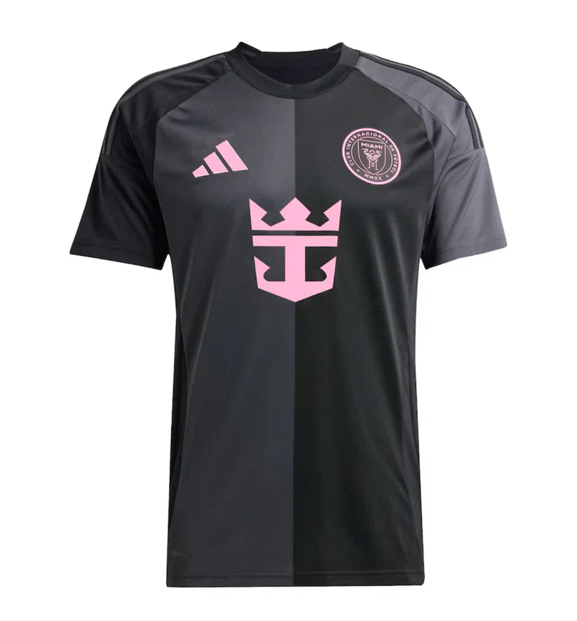 Men's Inter Miami CF adidas Black 2025 Away Jersey