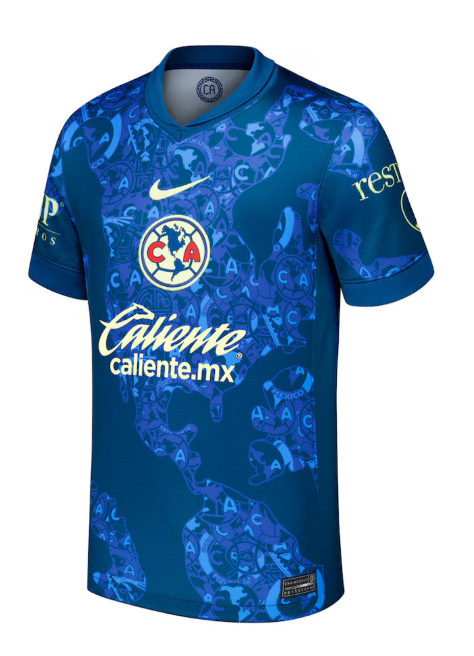 Club America  2024/25 Away  Jersey - Blue