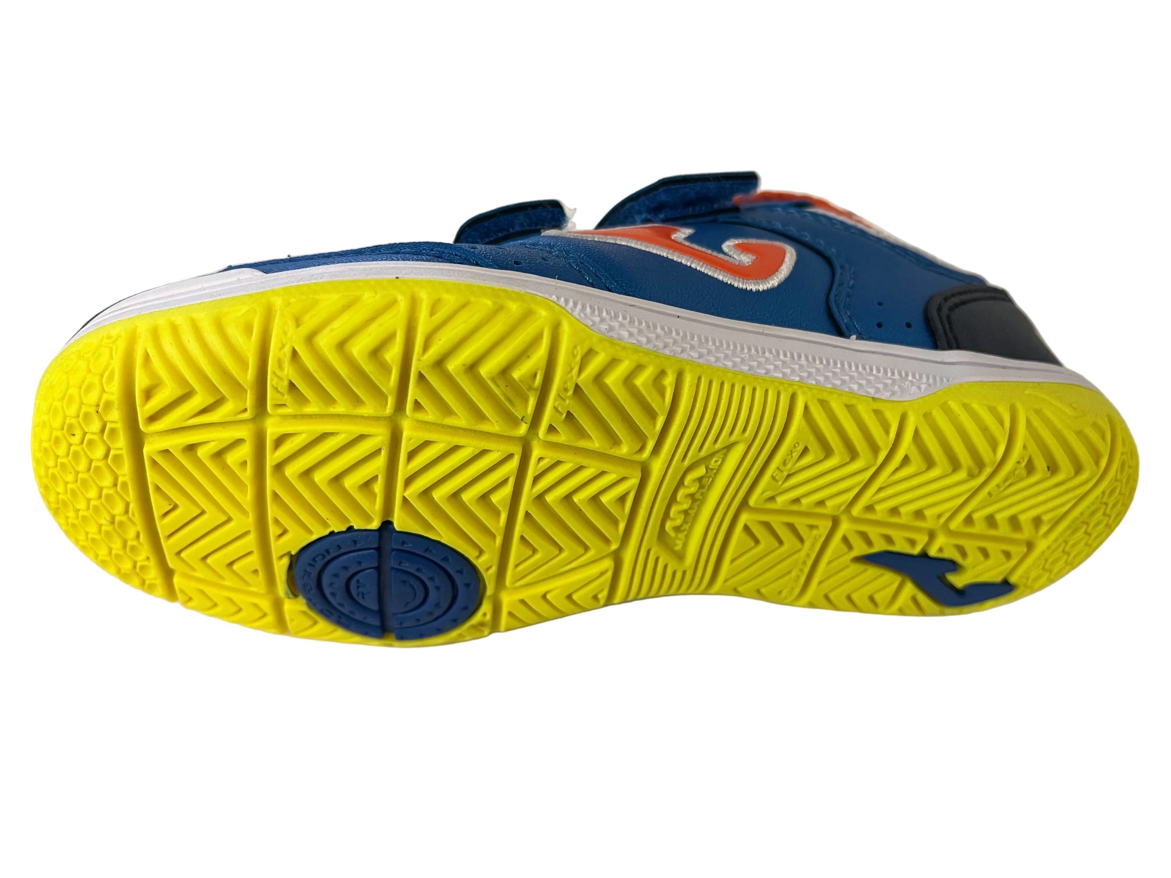 JOMA Futsal shoes Top Flex Jr 25 indoor junior ORANGE/BLUE