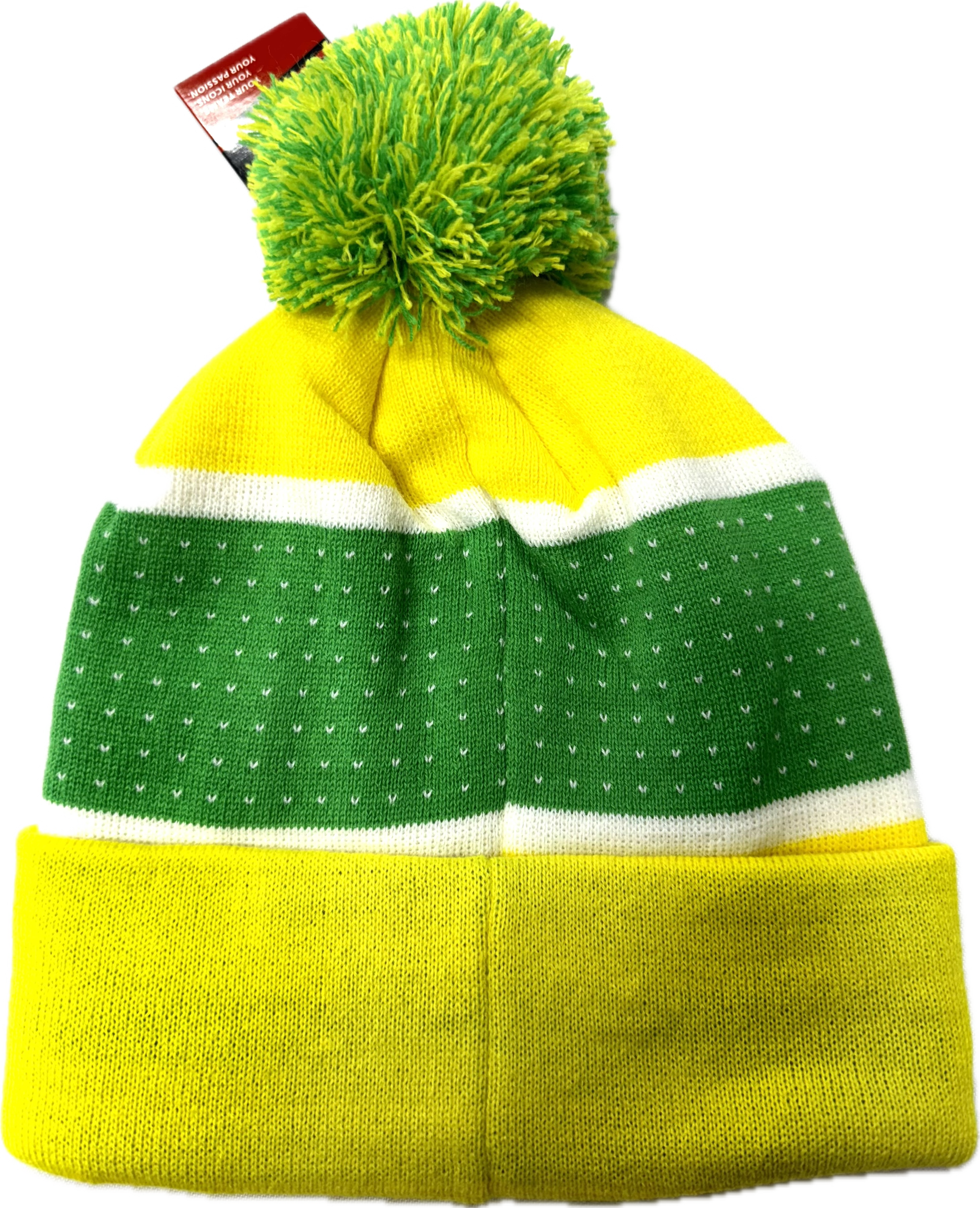 Brazil Adult Winter Soccer Beanie