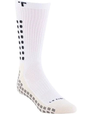 TRUsox 3.0 Twin Pack: 2 WHITE Cushioned