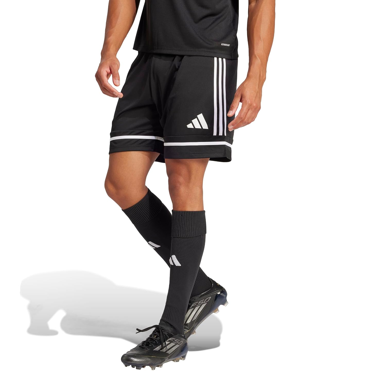 Adidas Mens Squadra 25 Soccer Shorts | Black