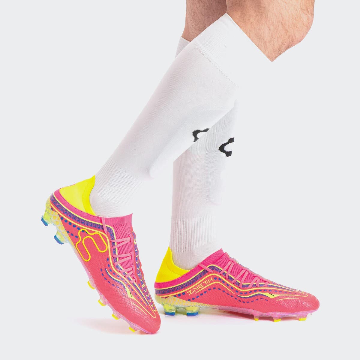 Charly Zenetik 26 PFX Select Soccer Cleats (fuchsia/yellow)