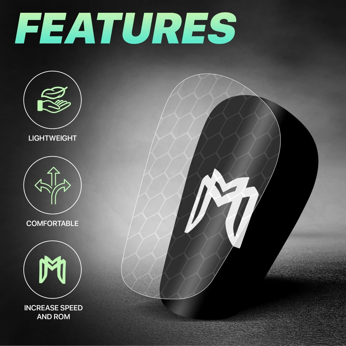 MEDICAPTAIN Mini Shin Guards