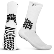 MEDICAPTAIN Soccer Grip Socks with Cushioned Ankle Protection