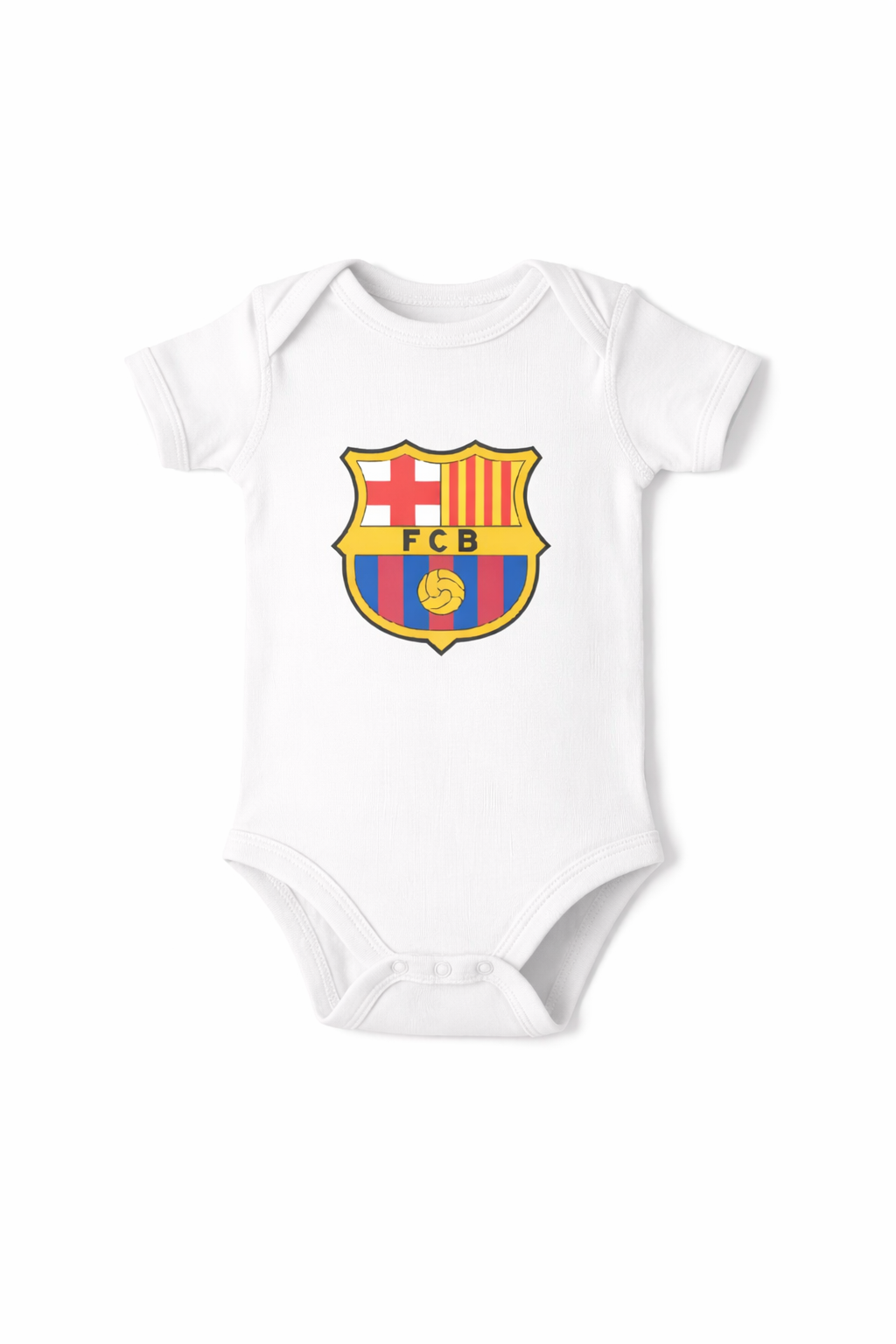 Barcelona Classic Soccer Baby Onesie