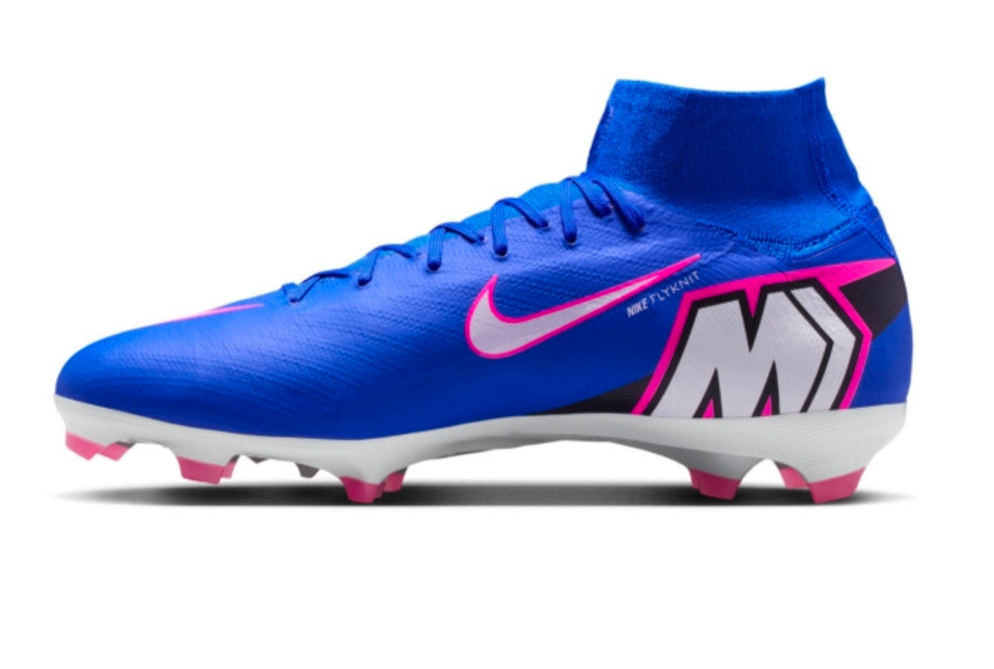 MERCURIAL SUPERFLY 10 PRO FIRM-GROUND HIGH-TOP FOOTBALL CLEATS
