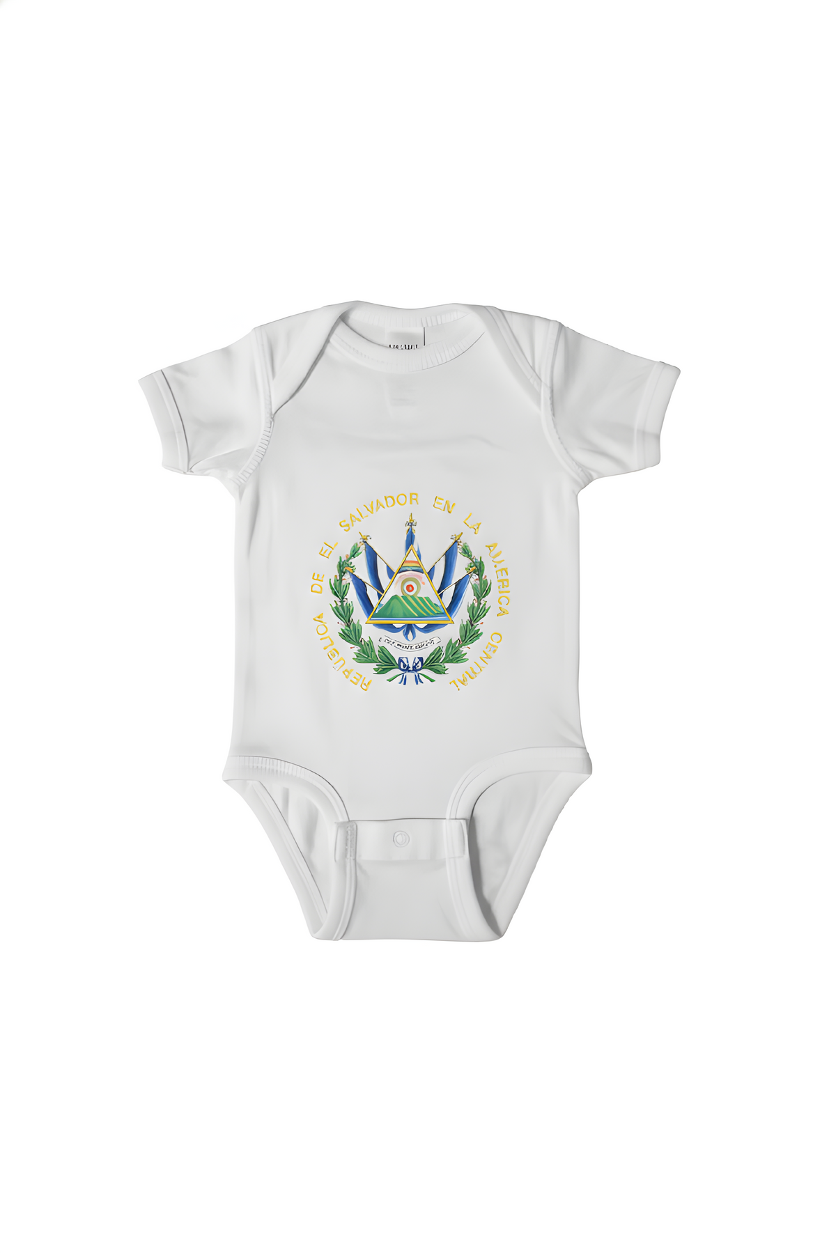 El Salvador Classic Soccer Baby Onesie