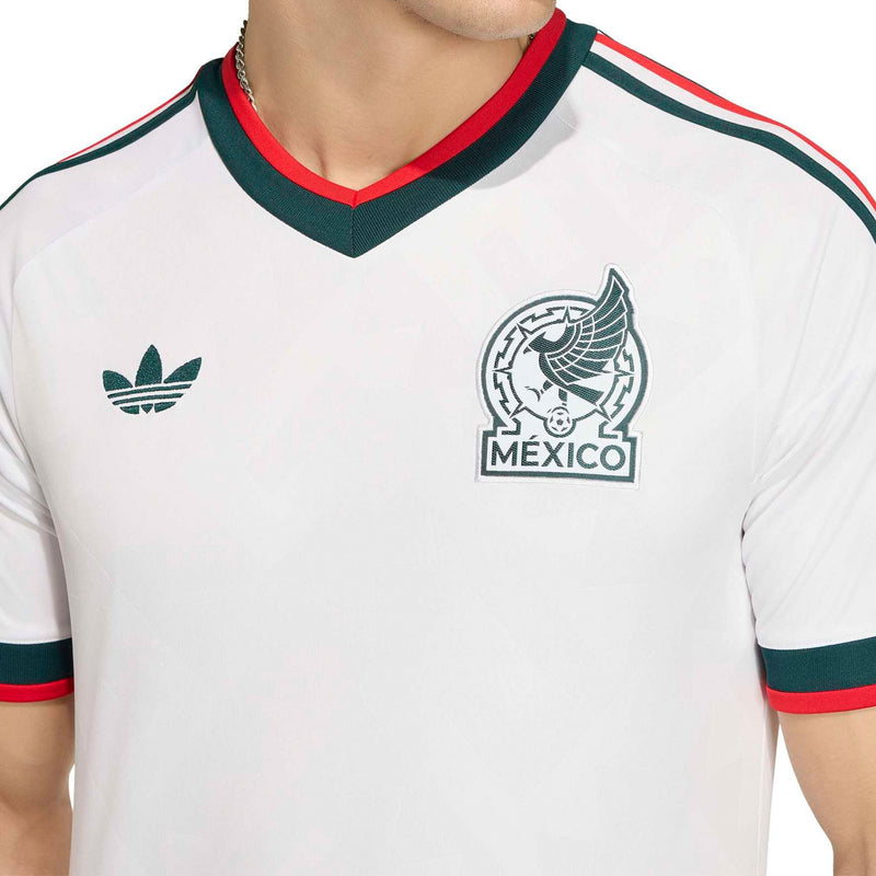 adidas Men's Mexico World Cup 2026 Away Jersey White