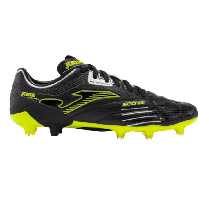 Joma Score 2301 Black-Green Firm Ground