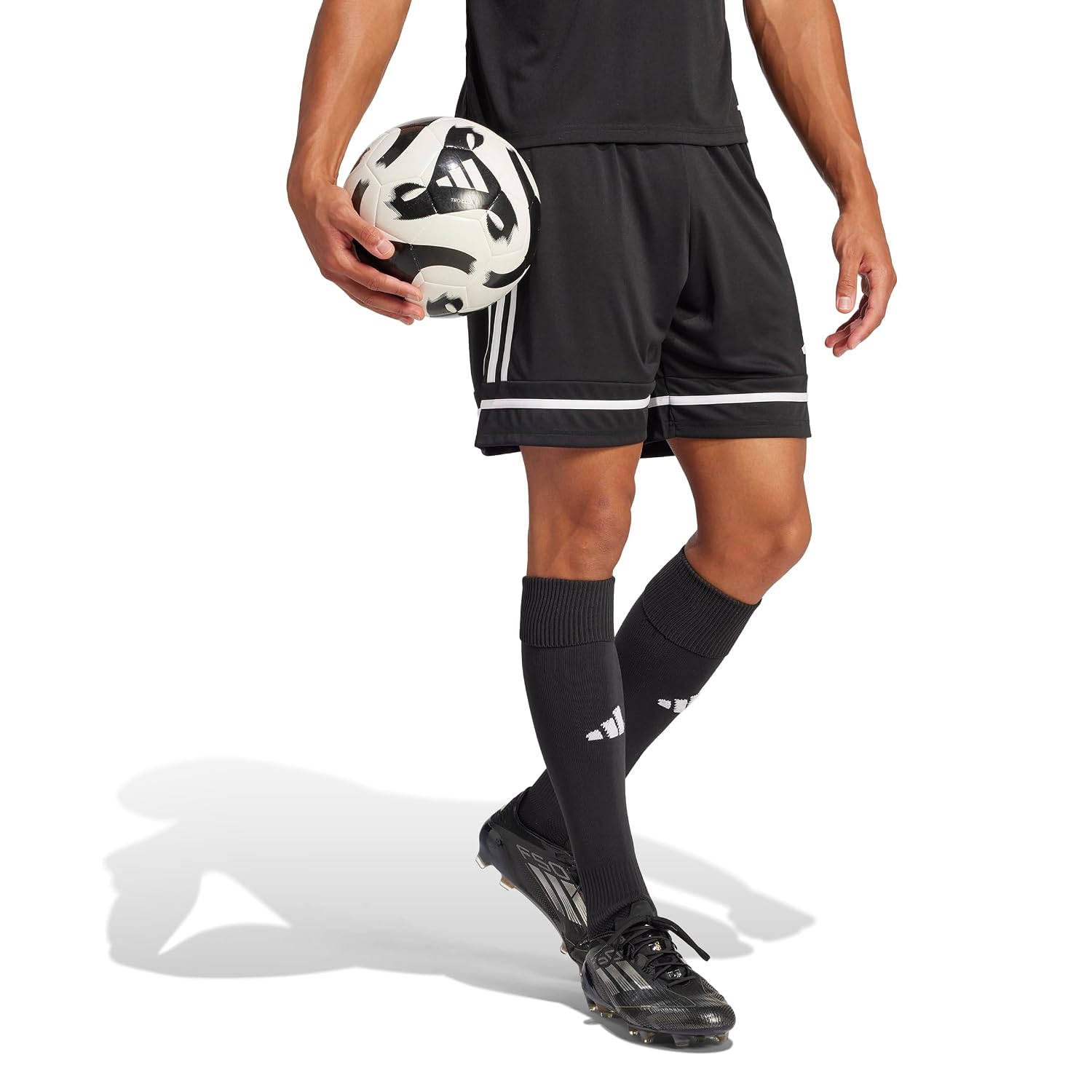 Adidas Mens Squadra 25 Soccer Shorts | Black