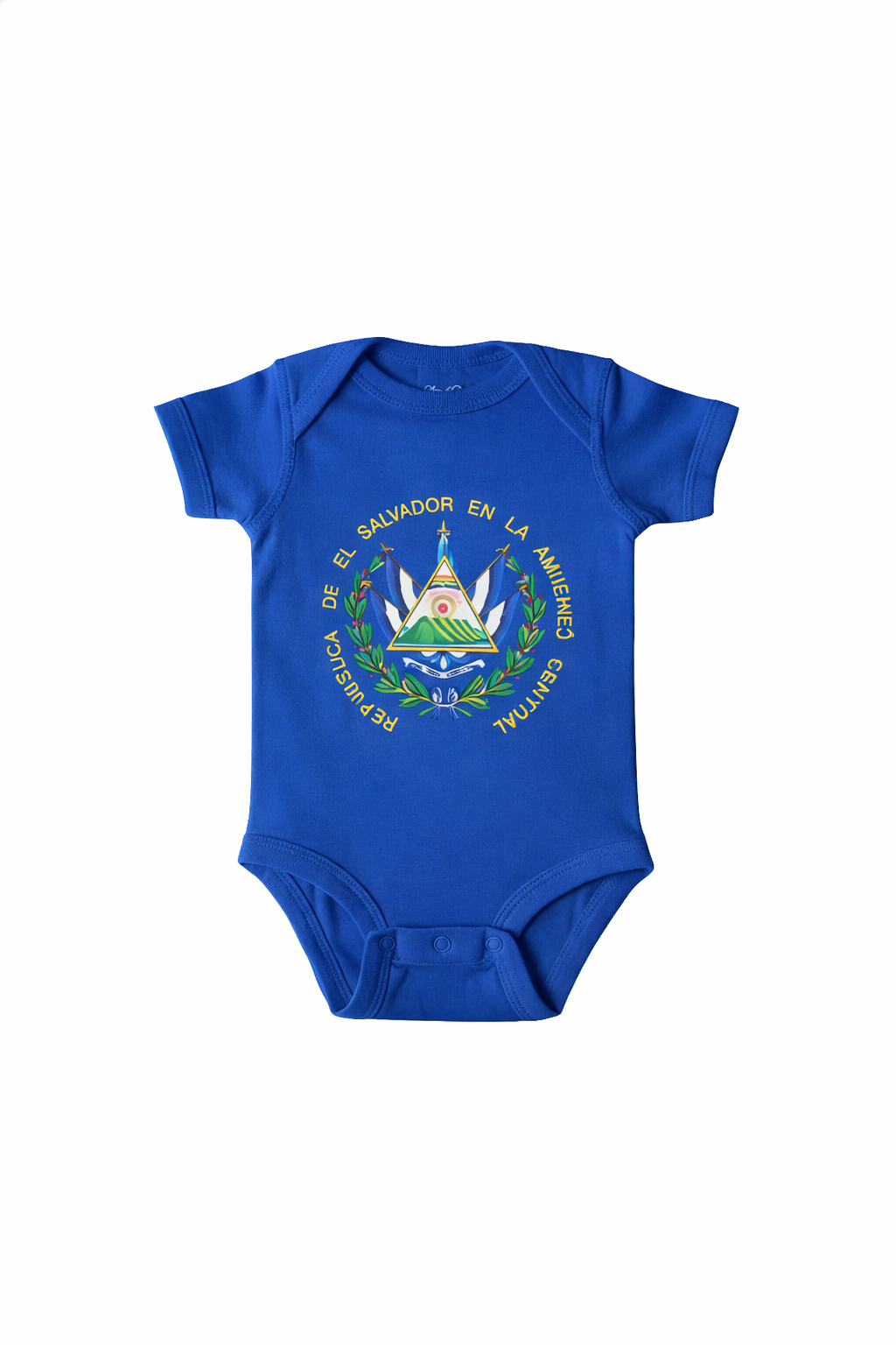 El Salvador Classic Soccer Baby Onesie