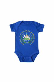 El Salvador Classic Soccer Baby Onesie