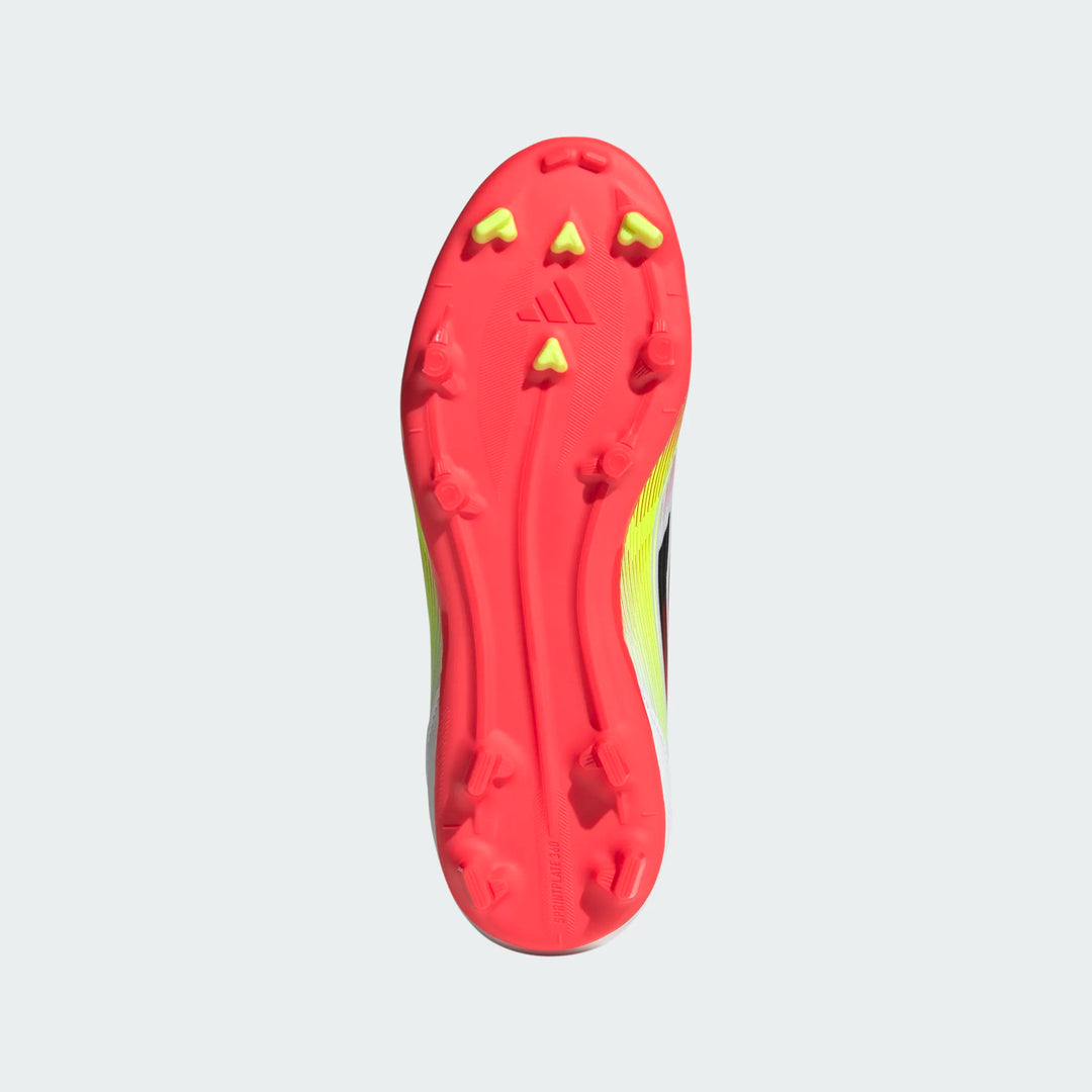 Youth F50 League FG/MG - White/Black/Solar Yellow