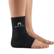 MediCaptain Ankle Hot & Cold Therapy Compression Sleeve - 360° Hot & Cold Gel Therapy for Foot & Ankle Pain