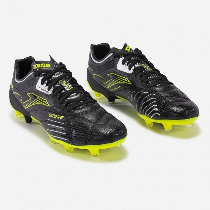 Joma Score 2301 Black-Green Firm Ground