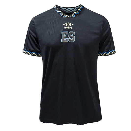 UMBRO MEN'S EL SALVADOR 2023/24 THIRD JERSEY BLACK